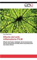 Efecto del anti-inflamatorio FILM
