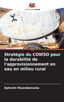 Stratégie du COWSO pour la durabilité de l'approvisionnement en eau en milieu rural