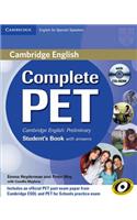 Complete Pet for Spanish Speakers Student's Book with Answers