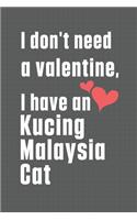 I don't need a valentine, I have a Kucing Malaysia Cat