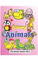 Funny Animals Coloring Book