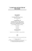 U.S.-North Korea relations after the policy review