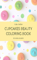 Cupcakes Beauty Coloring Book