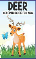 Deer Coloring Book For Kids