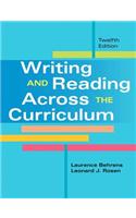 Writing and Reading Across the Curriculum: (English)