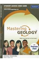 MasteringGeology with Pearson eText -- Standalone Access Card -- for Earth Science: (English)