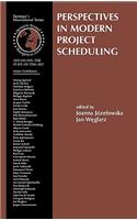 Perspectives in Modern Project Scheduling