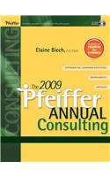 The Pfeiffer Annual: Consulting [With CDROM]