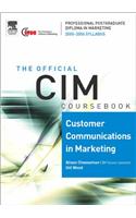 CIM Coursebook 05/06 Customer Communications