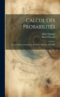 Calcul Des Probabilités