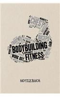 Bodybuilding Fitness NOTIZBUCH