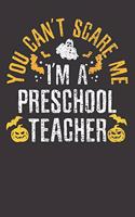 Pre-K Halloween Notebook: Halloween Pre-K Preschool Kindergarten Teacher Funny Gift 6x9 College Ruled 120 Pages Student Teacher School