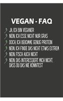 Vegan FAQ: Wochenplaner - ohne festes Datum für ein ganzes Jahr