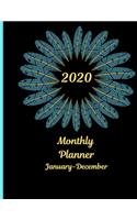 2020 Monthly Planner January - December