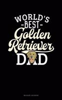 World's Best Golden Retriever Dad: Mileage Log Book