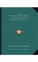 The Ancient And Accepted Scottish Rite Of Freemasonry In 1758: (English)