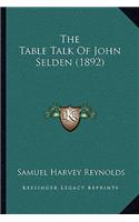 Table Talk of John Selden (1892)