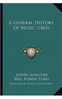 General History of Music (1865)