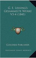 G. E. Lessing's Gesammelte Werke V3-4 (1841)