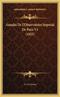 Annales De L'Observatoire Imperial De Paris V1 (1855)