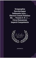 Sciagraphia Succinctaque Delineatio Iuris ... Electori Comiti Palatino Rh. ... Vicario S. R. J. ... Circa Domanium Imperii Competentis
