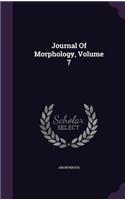 Journal Of Morphology, Volume 7: (English)