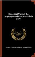 Historical View of the Languages and Literature of the Slavic
