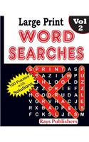 Large Print Word Searches Vol 2
