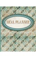 Meal Planner: Meal Planning Prep Book & Menu Calendar - Vintage / Aged Cover