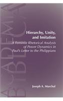 Hierarchy, Unity, and Imitation