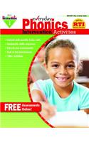 Everyday Phonics Intervention Activities Grade 1 Book Teacher Resource