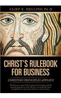 Christ's Rulebook for Business