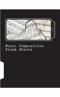 Music Composition Blank Sheets