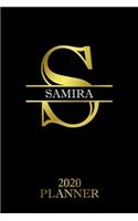 Samira: 2020 Planner - Personalised Name Organizer - Plan Days, Set Goals & Get Stuff Done (6x9, 175 Pages)