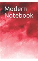 Modern Notebook: Modern Art Notebook