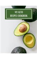 My Keto Recipes Cookbook