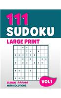 111 Sudoku Large Print