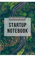 Startup Notebook - My Ideas Motivation Inspiration: A5 Notizbuch für Unternehmer, Denker, Kreative, Entrepreneurs, Startups uvm. - Gepunktet (Dotgrid) - 6x9" - 120 Seiten