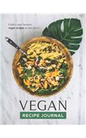 The Vegan Recipe Journal: A 100-Page Blank Recipe Book for All of Your Favorite Vegan Recipes