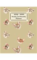 2019 - 2020 Weekly and Monthly Planner