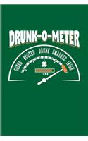 Drunk-O-Meter Sober Boozed Drunk Smashed Irish Tank