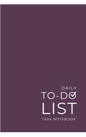 Daily To Do List Task Notebook