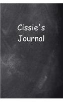 Cissie Personalized Name Journal Custom Name Gift Idea Cissie