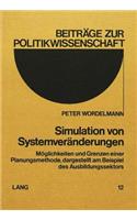 Simulation Von Systemveraenderungen