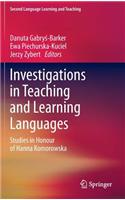 Investigations in Teaching and Learning Languages