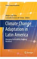 Climate Change Adaptation in Latin America