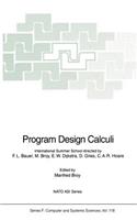 Program Design Calculi