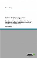 Wahlen - Und keiner geht hin