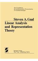 Linear Analysis and Representation Theory