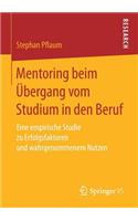 Mentoring Beim Übergang Vom Studium in Den Beruf